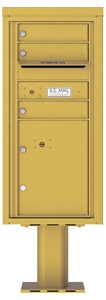 Florence 4C Pedestal 4CADS-03-P Gold Speck