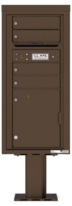 Florence 4C Pedestal 4CADS-04-P Antique Bronze
