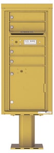 Florence 4C Pedestal 4CADS-04-P Gold Speck