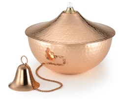 Good Directions Hammered Polished Copper