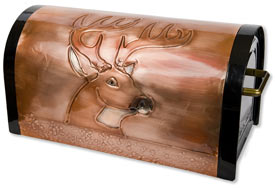 Hentzi Rugged Rural Mailbox Big Buck