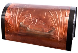 Hentzi Rugged Rural Mailbox Mallards