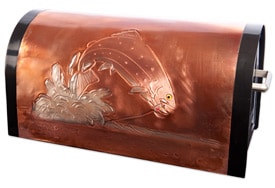 Hentzi Rugged Rural Mailbox Rainbow Trout