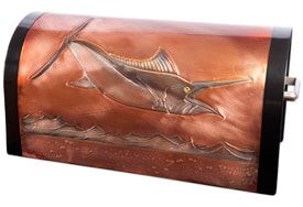 Hentzi Rugged Rural Mailbox Soaring Marlin