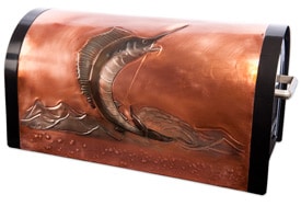 Hentzi Rugged Rural Mailbox Soaring Sailfish