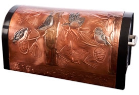 Hentzi Rugged Rural Mailbox Wildbirds