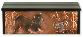 Henzti Wall Mount Mailbox Bear Cubs