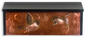 Henzti Wall Mount Mailbox Chickadees