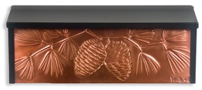 Henzti Wall Mount Mailbox Pinecones