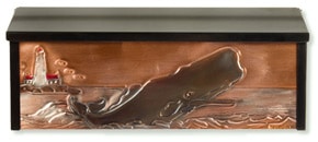 Henzti Wall Mount Mailbox Sperm Whale