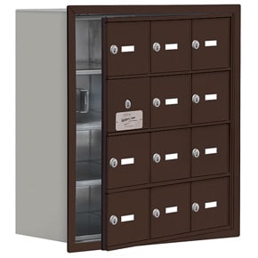 Salsbury 19148-12 Phone Locker Bronze