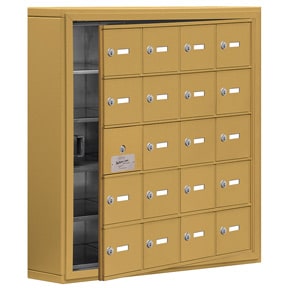 Salsbury 19155-20 Phone Locker Gold