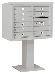Salsbury 4C Pedestal 3406D-09 Gray