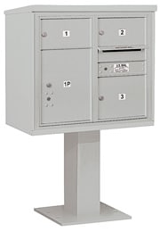 Salsbury 4C Pedestal 3407D-03 Gray