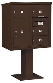 Salsbury 4C Pedestal 3408D-04 Bronze