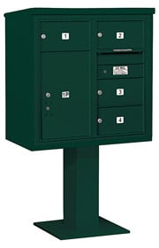 Salsbury 4C Pedestal 3408D-04 Green