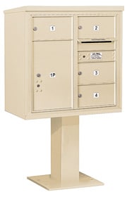 Salsbury 4C Pedestal 3408D-04 Sandstone