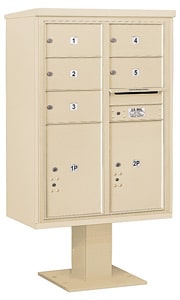 Salsbury 4C Pedestal 3412D-05 Sandstone
