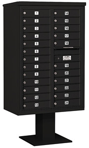 Salsbury 4C Pedestal 3413D-24 Black