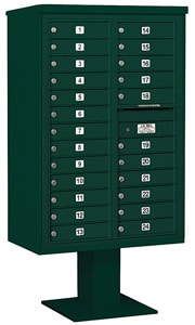 Salsbury 4C Pedestal 3413D-24 Green