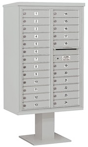 Salsbury 4C Pedestal 3413D-24 Gray