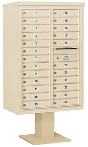 Salsbury 4C Pedestal 3413D-24 Sandstone