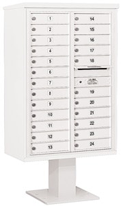 Salsbury 4C Pedestal 3413D-24 White