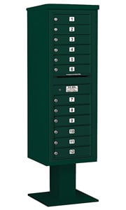 Salsbury 4C Pedestal 3414S-12 Green