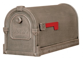 Special Lite Savannah Mailboxes Frosted Umber