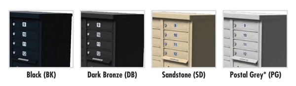 Florence CBU Mailbox Finish Options