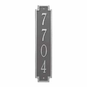 Whitehall Windsor Vertical Plaque Pewter Silver