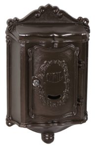 AMCO Colonial Locking Wall Mount Mailbox