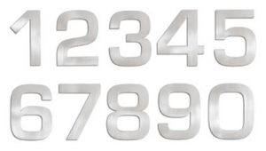 Blomus Signo House Numbers