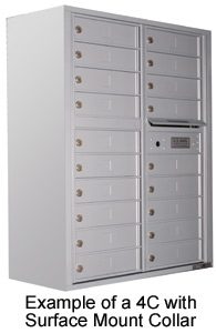 4C Surface Mounted Mailboxes