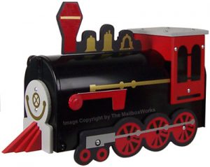 Train Novelty Mailbox