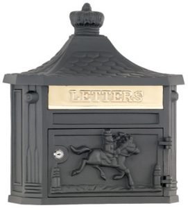 AMCO Victorian Locking Wall Mount Mailbox