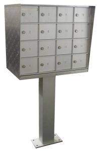 Bommer 16 Door NDCBU Commercial Mailbox