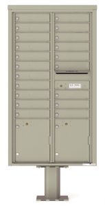 Florence 4C Pedestal Mailboxes