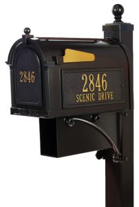 Whitehall Estate Mailbox Package